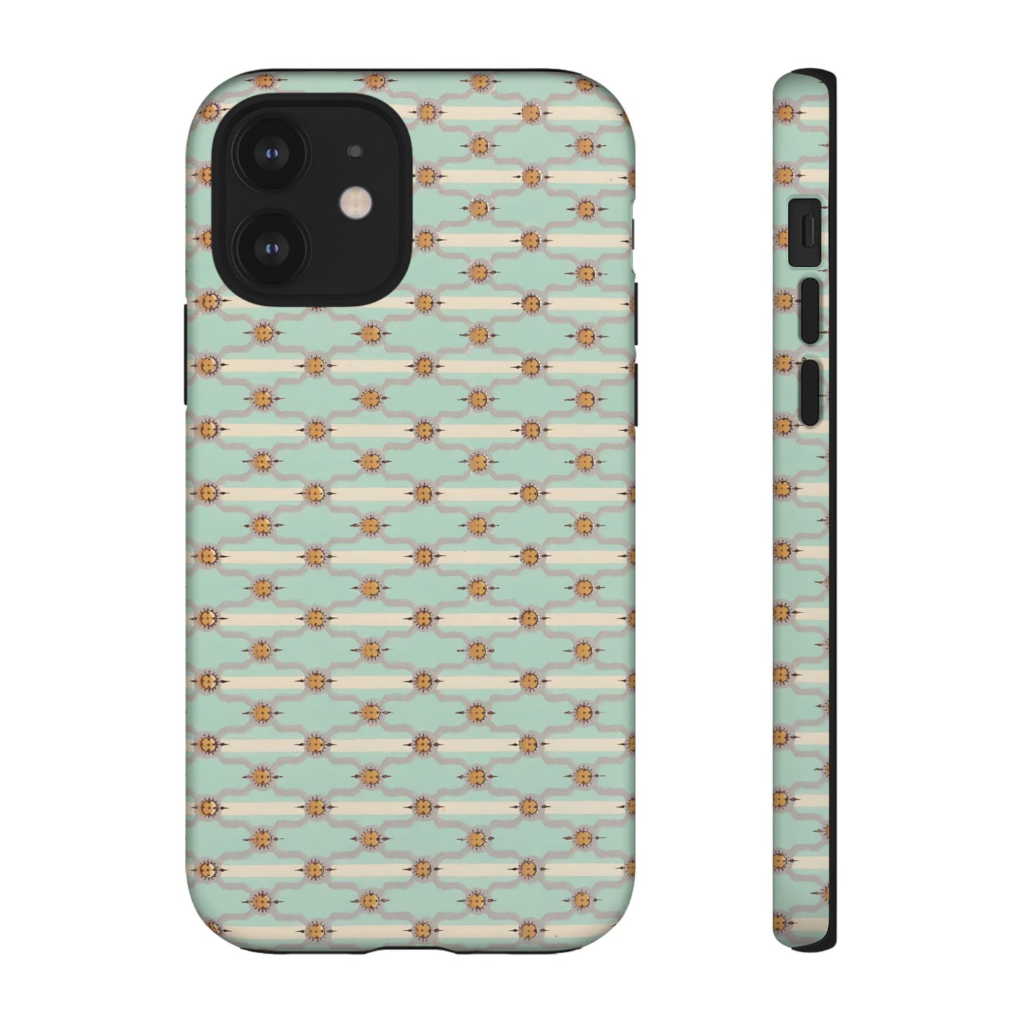 Vintage Daisy Pattern | Tough Phone Case