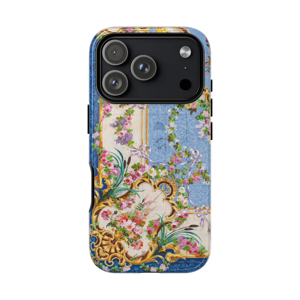 Vintage Floral Rococo | Tough Phone Case