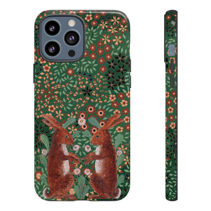 Woodland Hares | Tough Phone Case