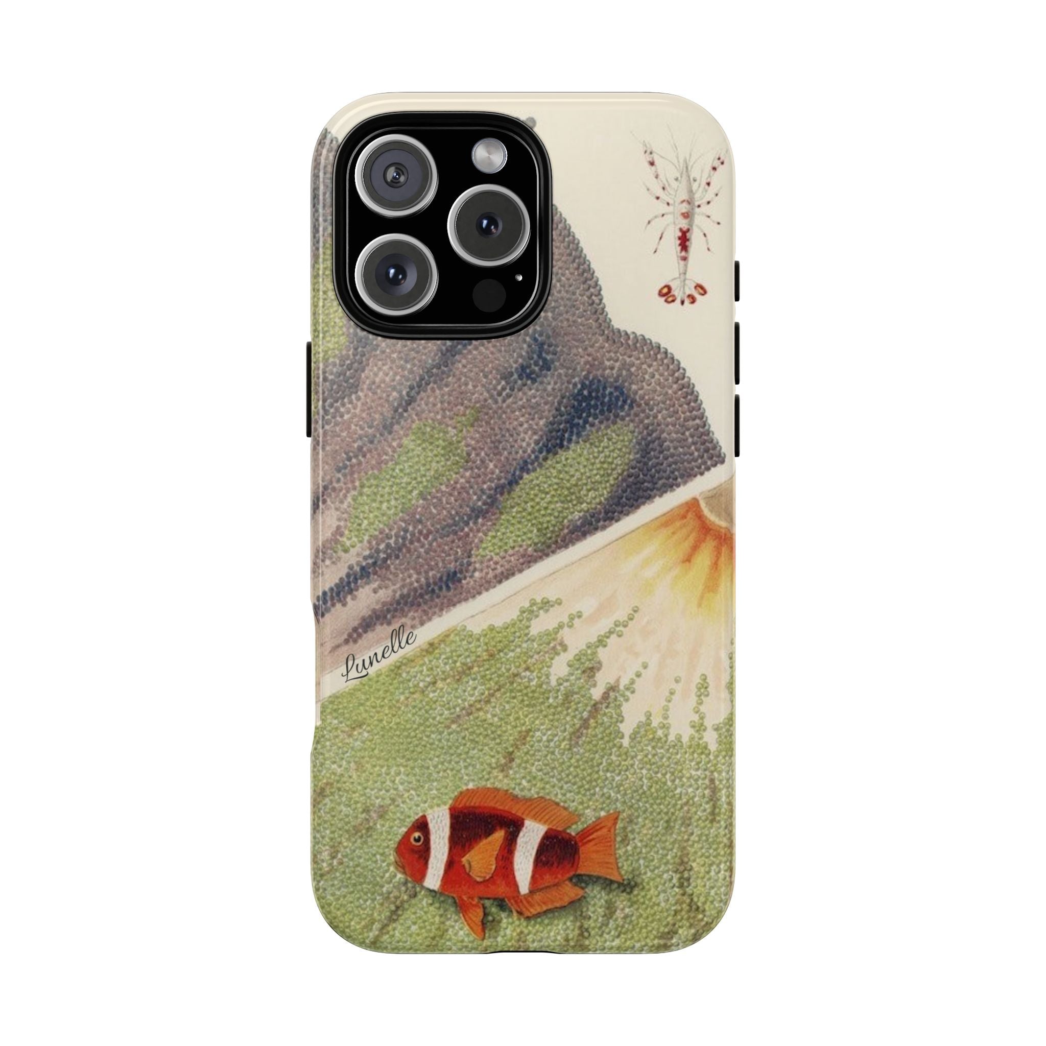 Vintage Clownfish Ocean Tough Phone Case