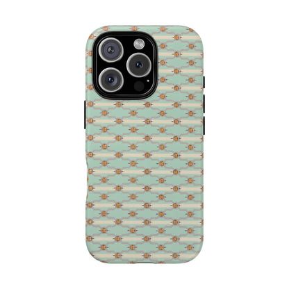 Vintage Daisy Pattern | Tough Phone Case