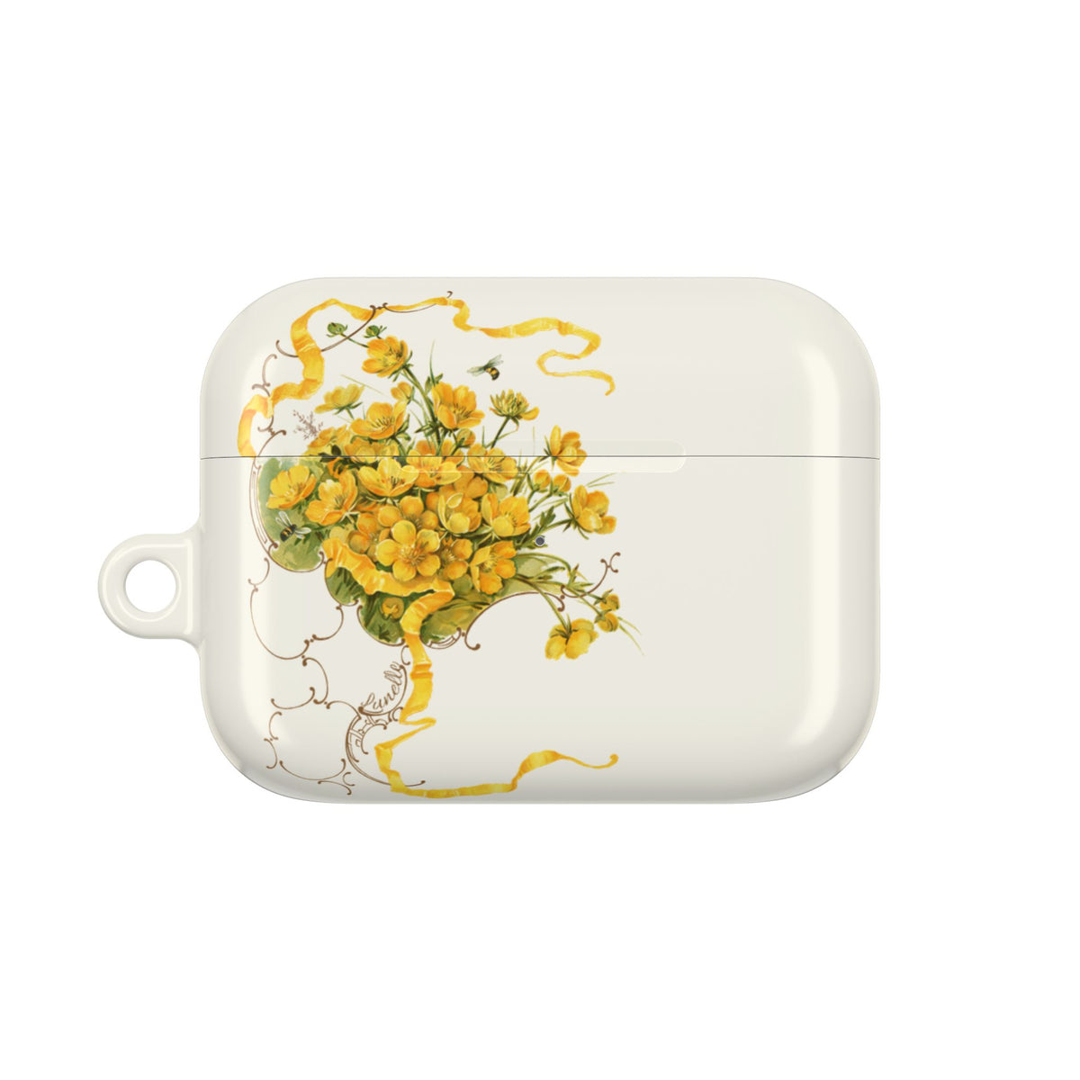 Golden Ribbon Bouquet | AirPods Case