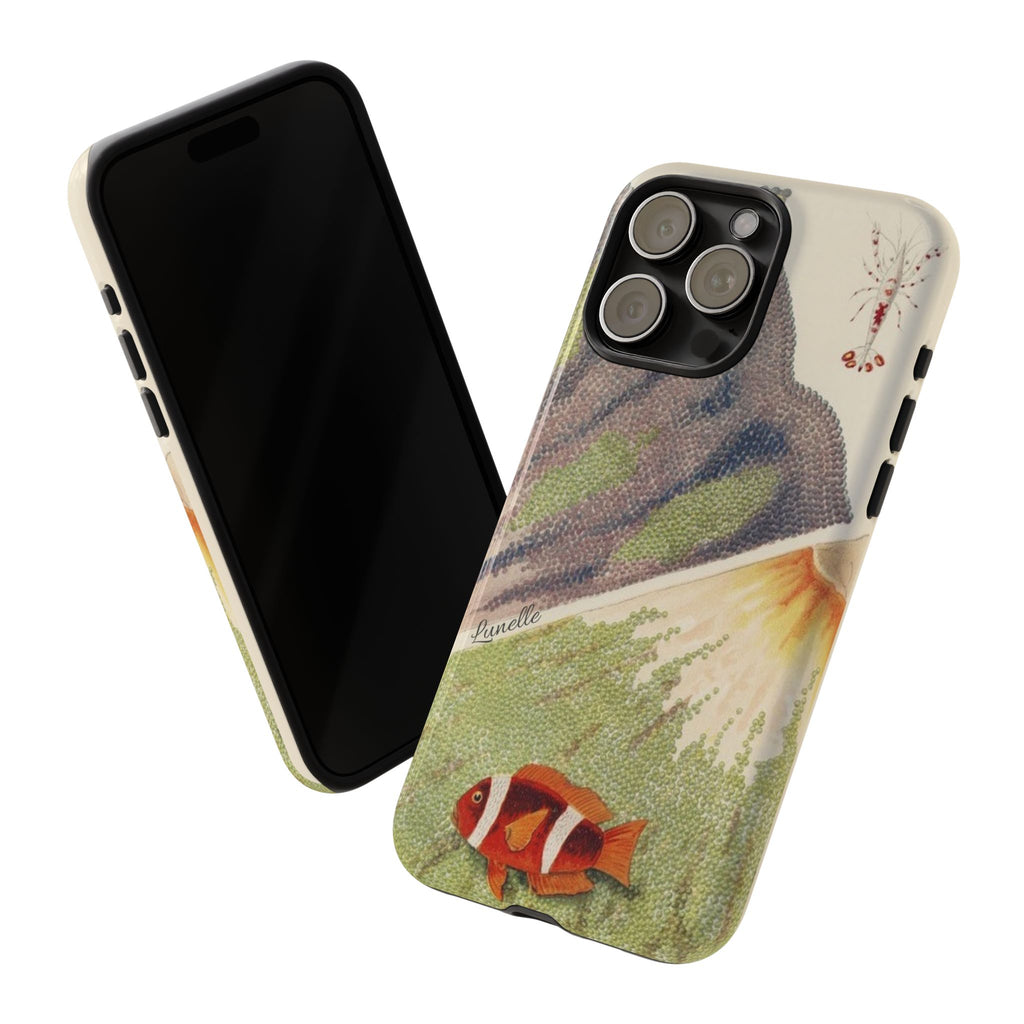 Vintage Clownfish Ocean Tough Phone Case