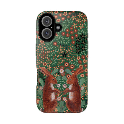 Woodland Hares | Tough Phone Case