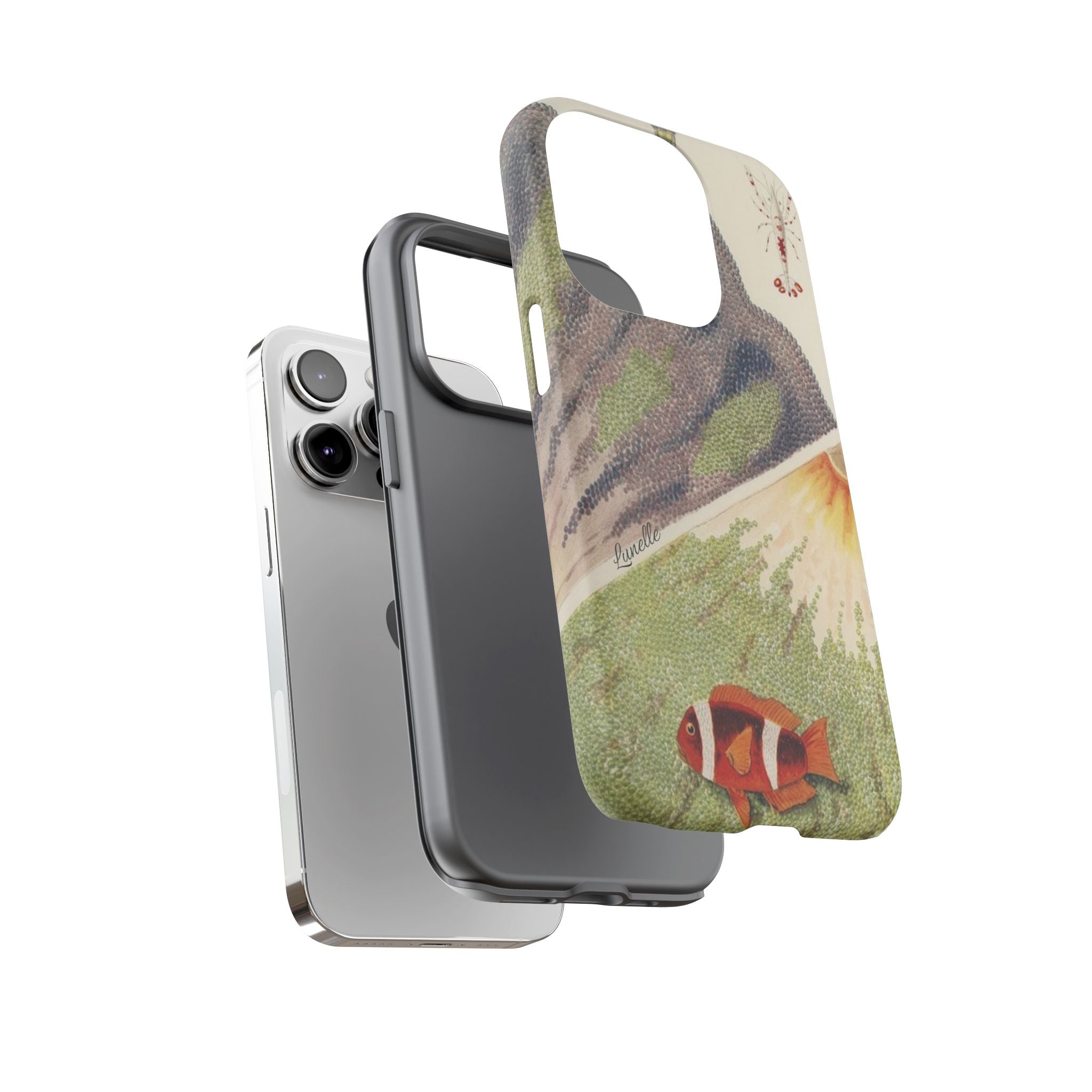 Vintage Clownfish Ocean Tough Phone Case