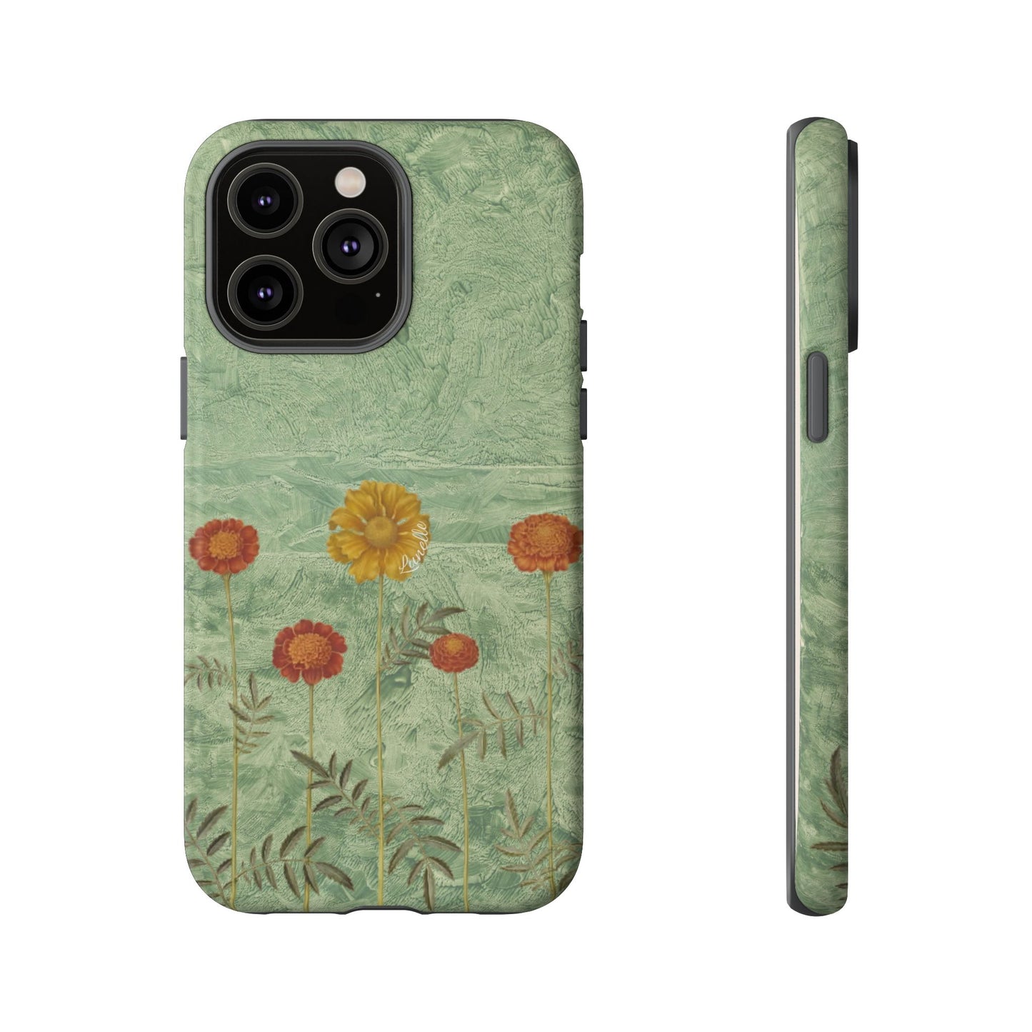 Sage Green Floral | Tough Phone Case