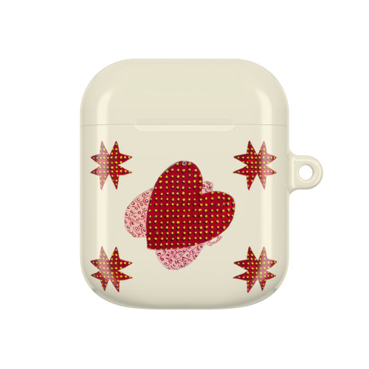 Patchwork Heart | AirPods Case