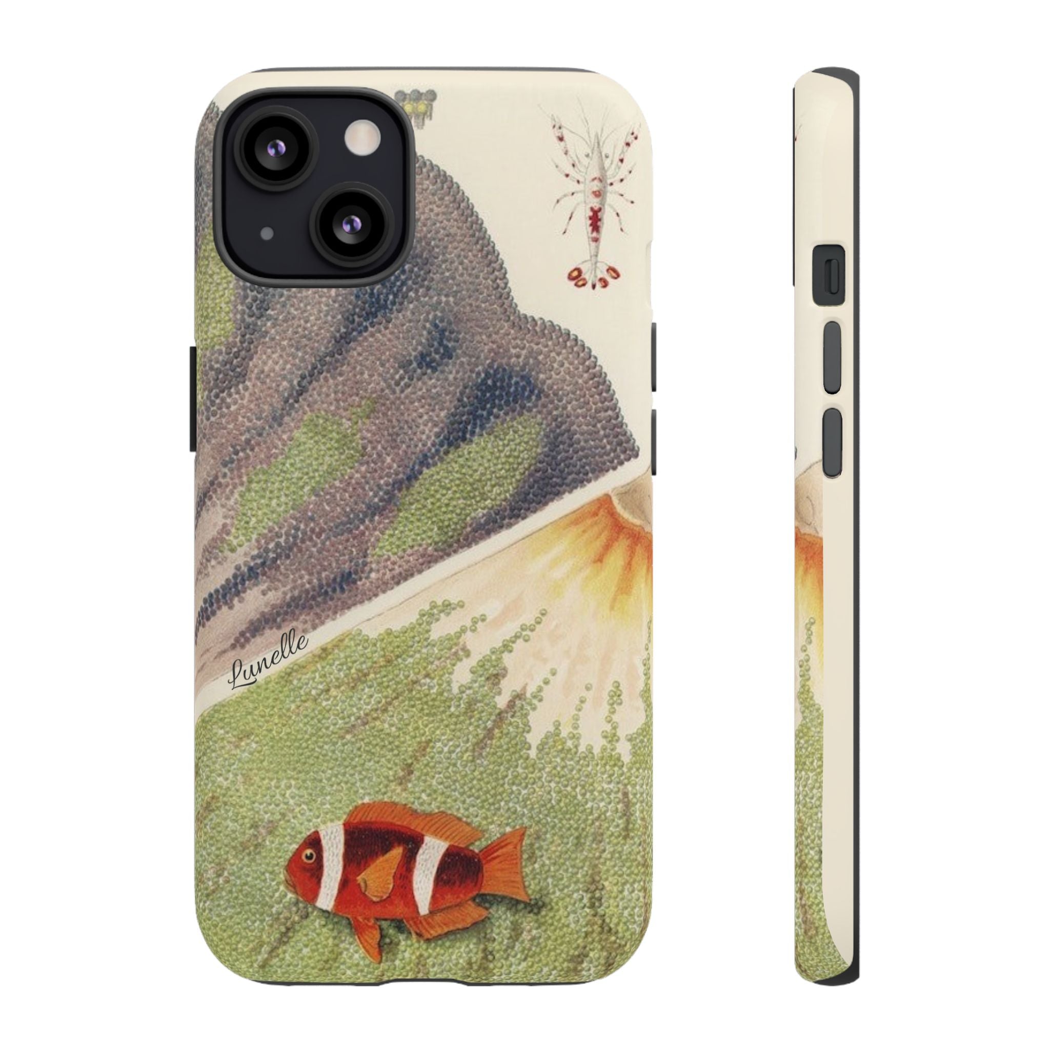 Vintage Clownfish Ocean Tough Phone Case