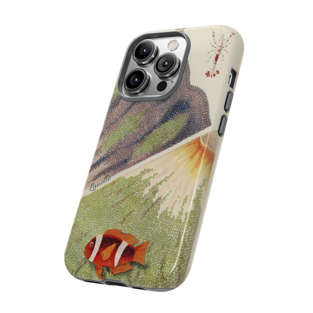 Vintage Clownfish Ocean Tough Phone Case