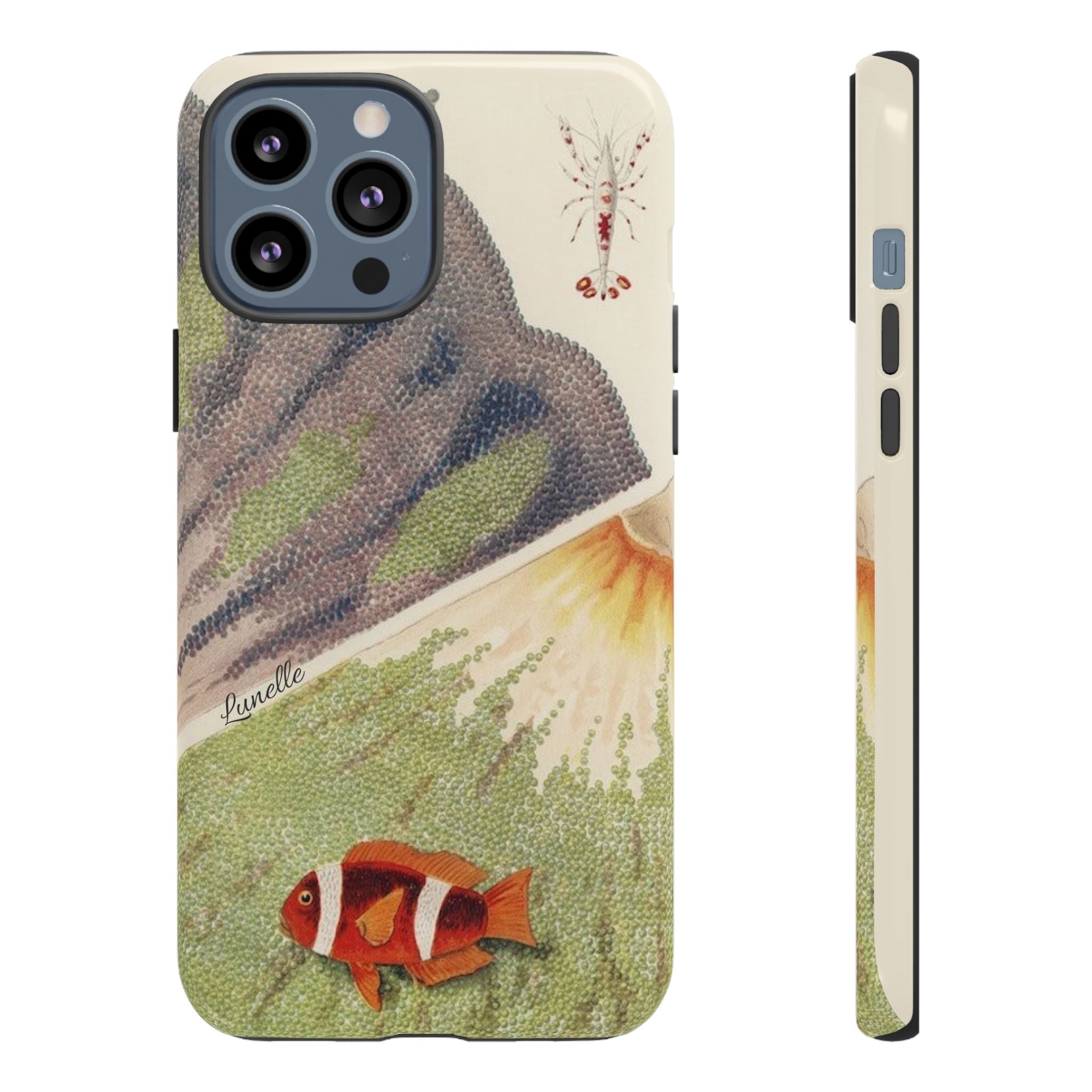 Vintage Clownfish Ocean Tough Phone Case