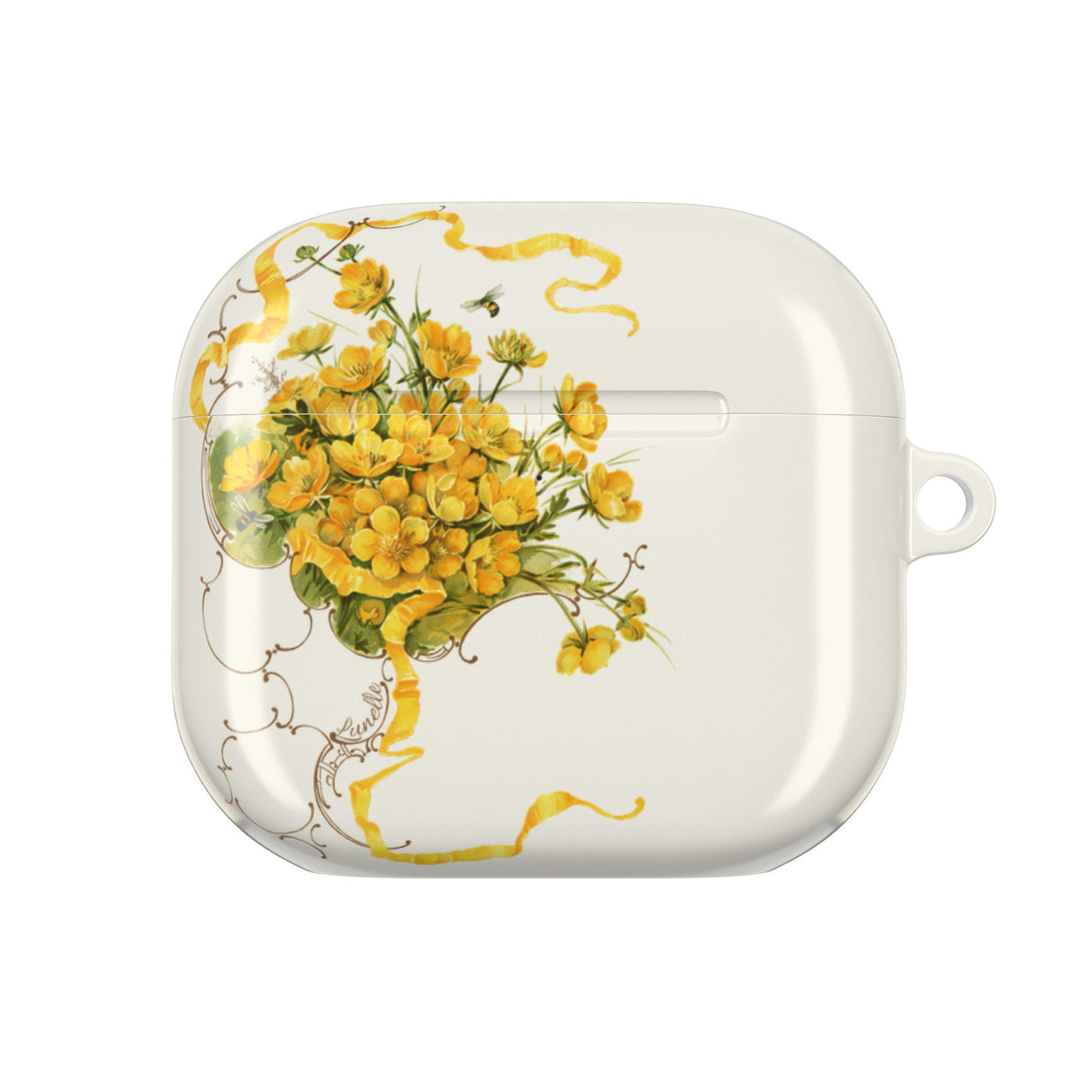 Golden Ribbon Bouquet | AirPods Case