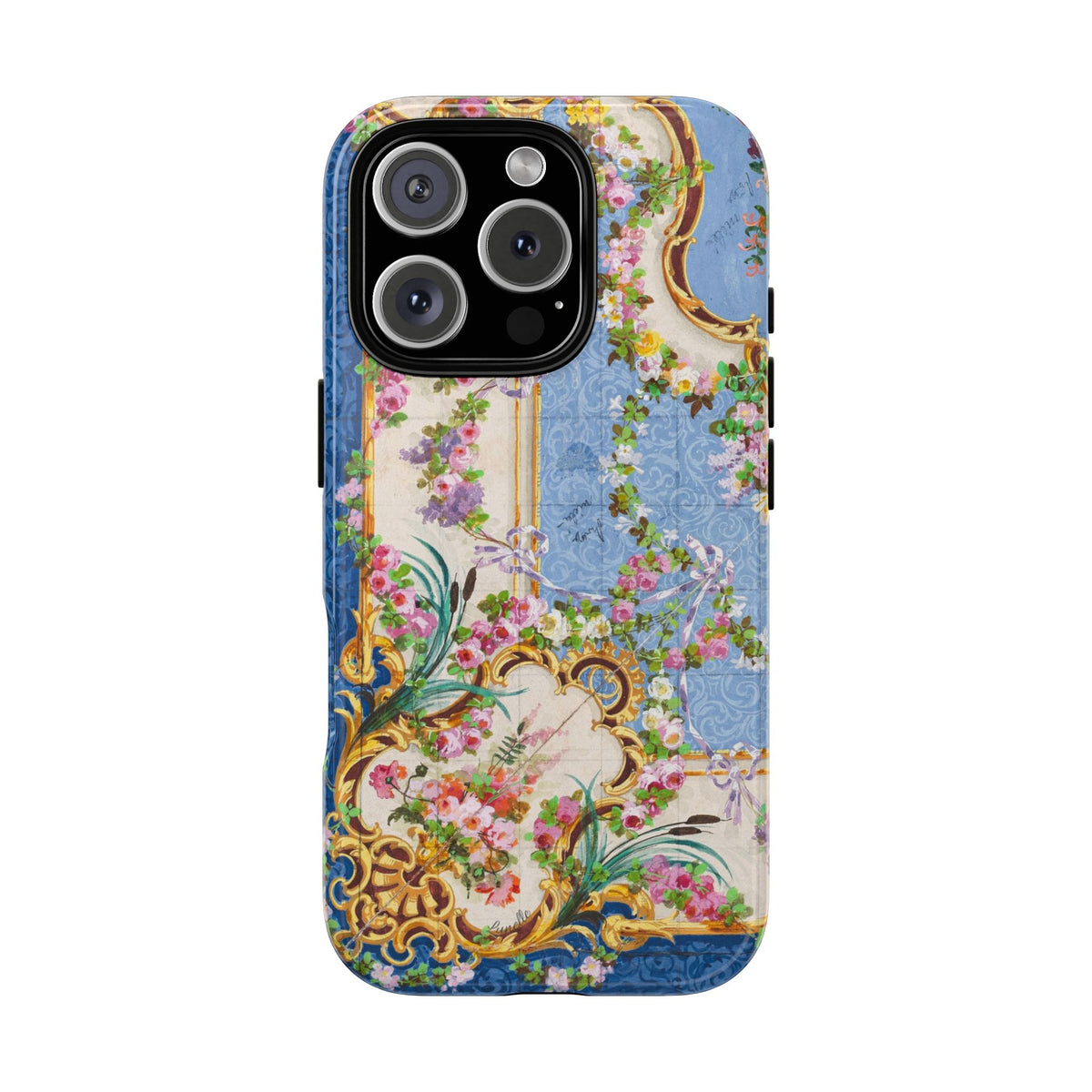 Vintage Floral Rococo | Tough Phone Case