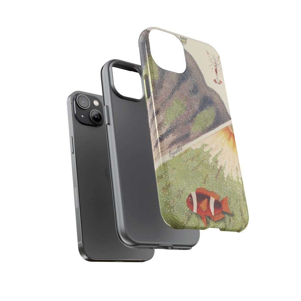 Vintage Clownfish Ocean Tough Phone Case
