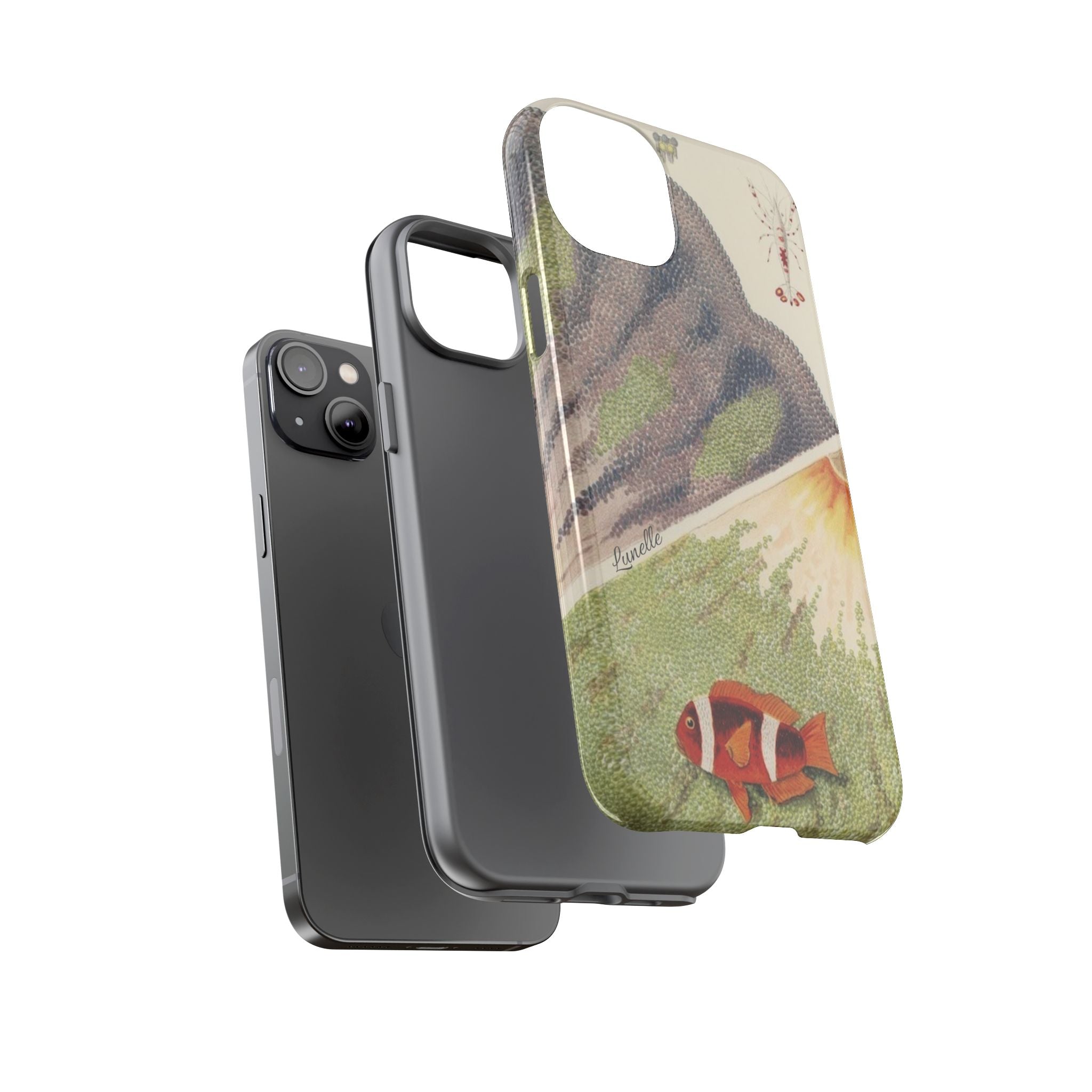 Vintage Clownfish Ocean Tough Phone Case