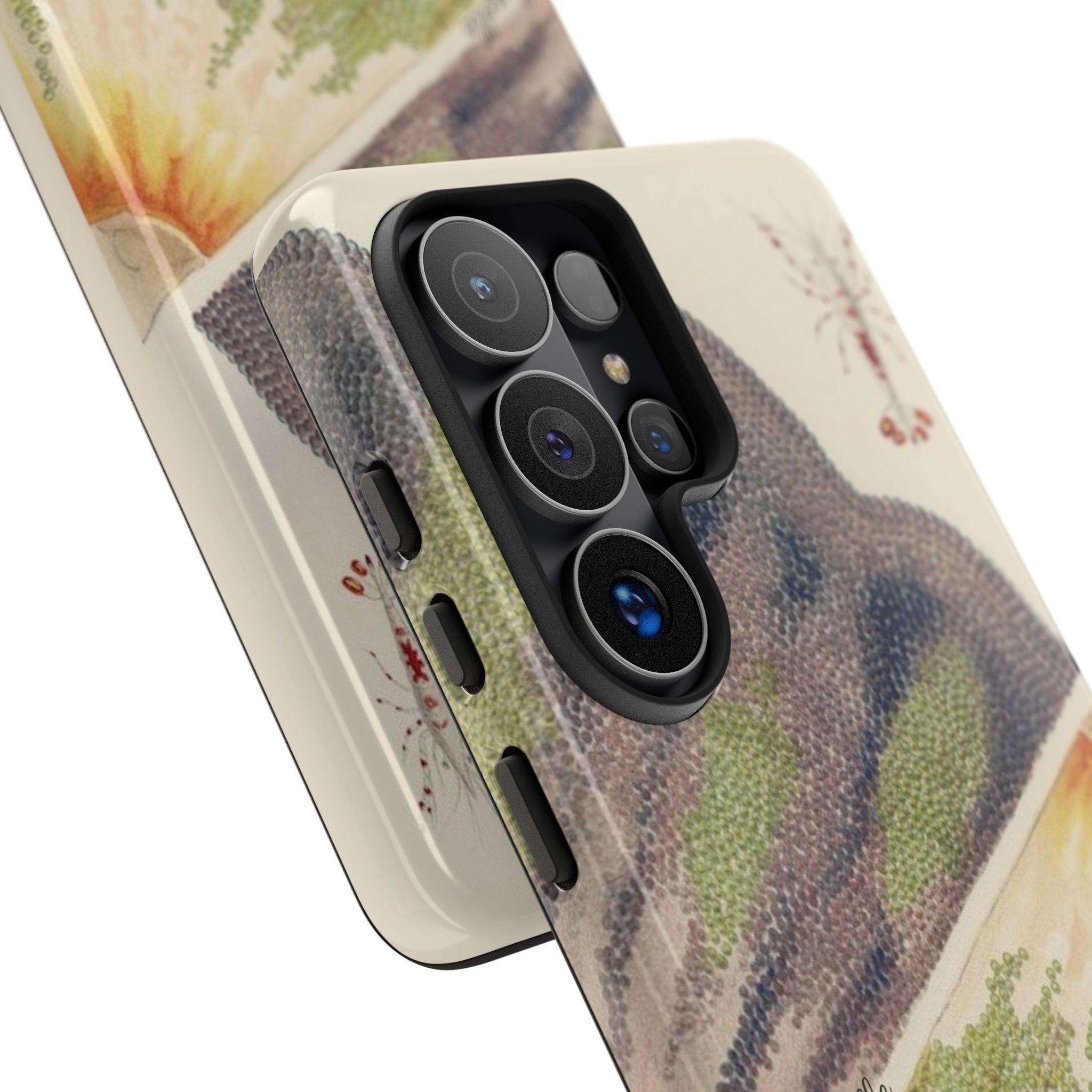 Vintage Clownfish Ocean Tough Phone Case