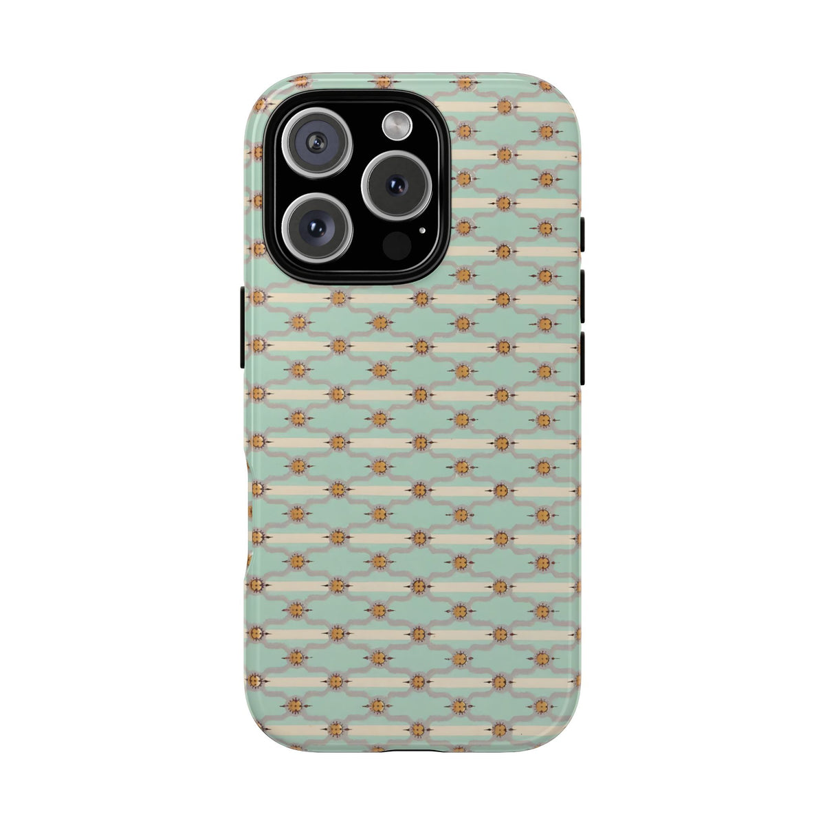 Vintage Daisy Pattern | Tough Phone Case
