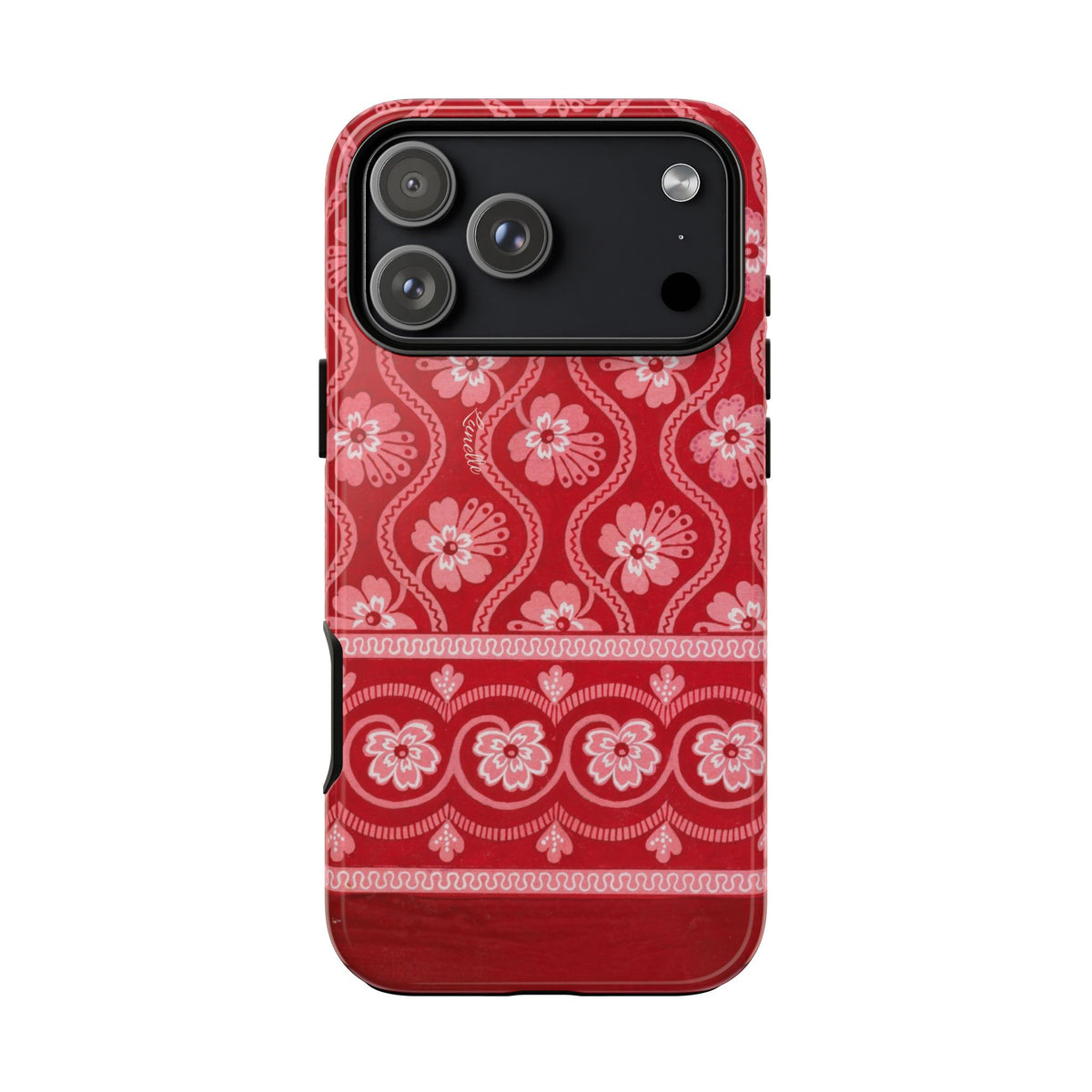 Crimson Floral | Tough Phone Case