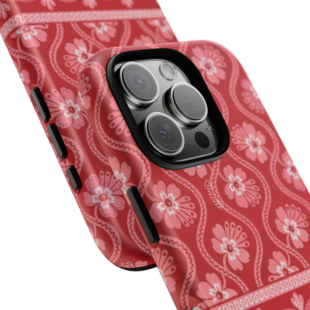 Crimson Floral | Tough Phone Case