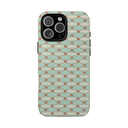 Vintage Daisy Pattern | Tough Phone Case