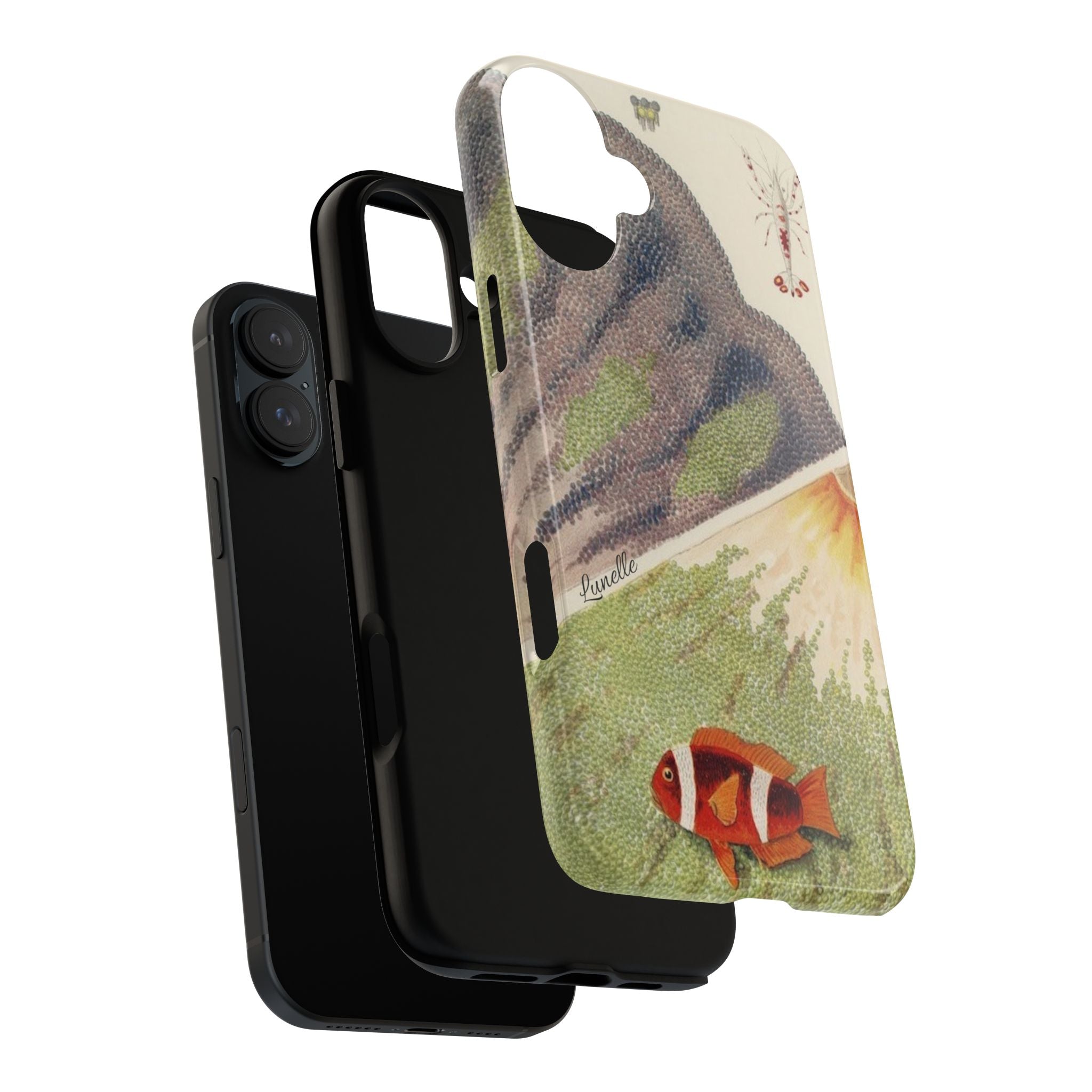 Vintage Clownfish Ocean Tough Phone Case