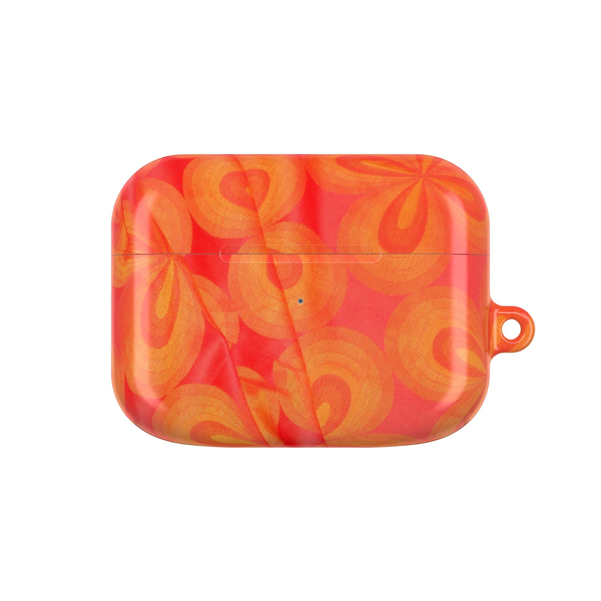 Retro Orange Swirl | AirPods Case