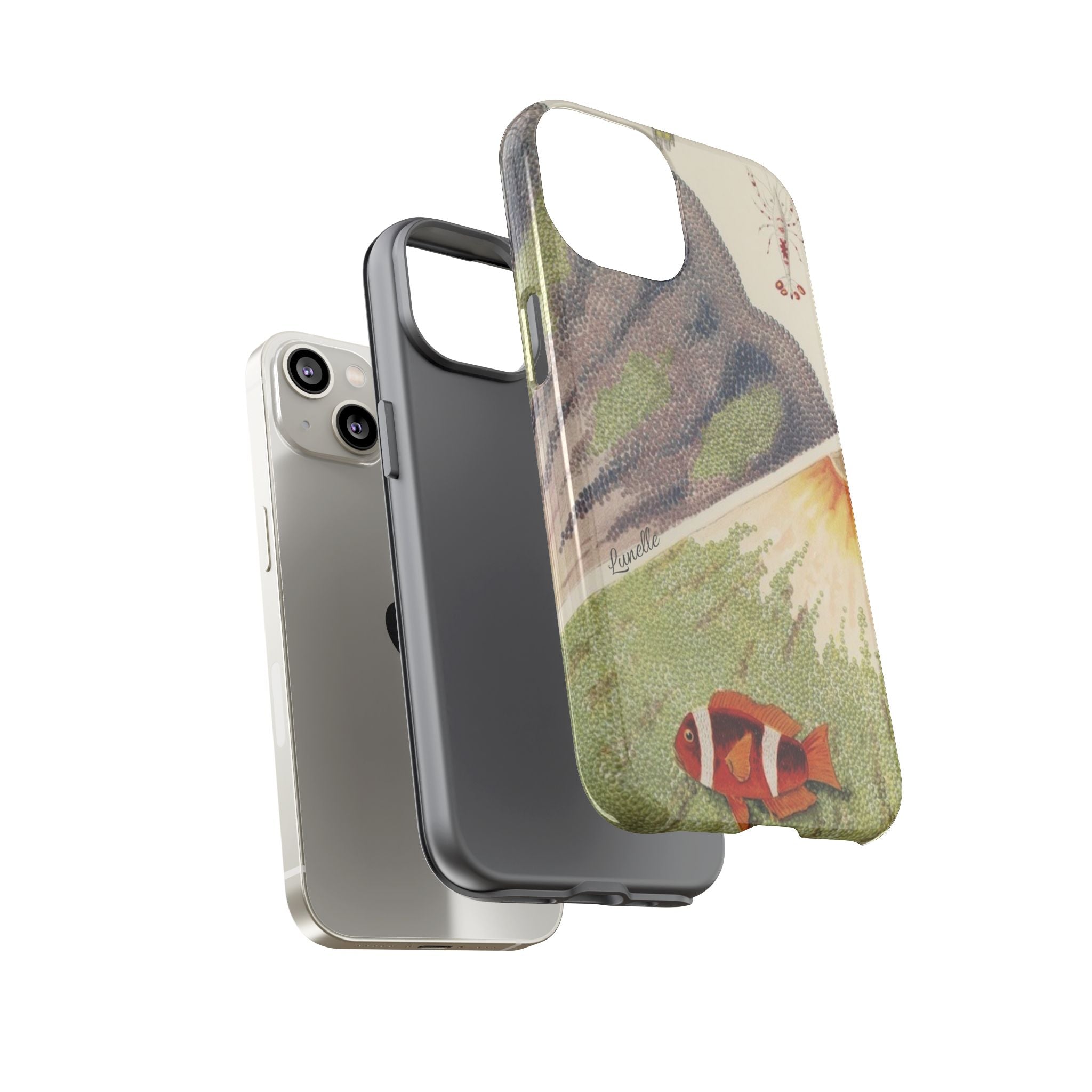 Vintage Clownfish Ocean Tough Phone Case