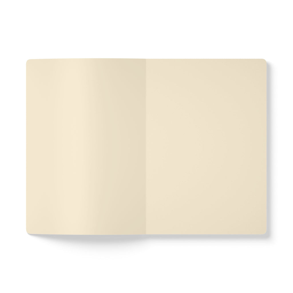 Softcover Journal — Retro Playful Puppies "To Happy Thoughts / Follow My Leader"