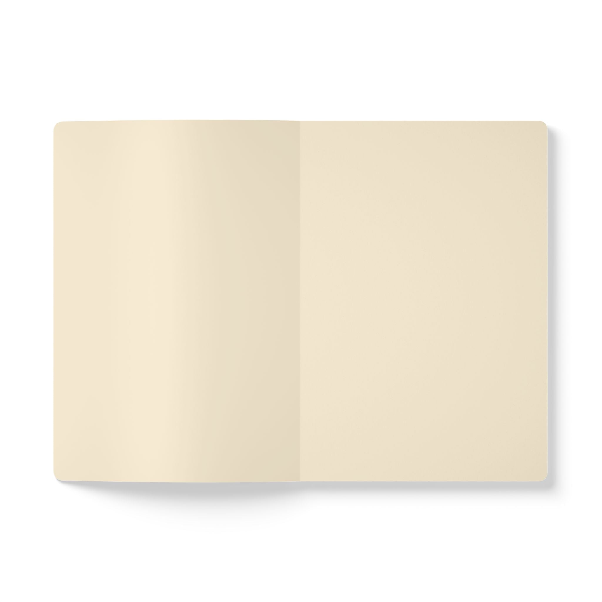 Softcover Journal — Retro Playful Puppies "To Happy Thoughts / Follow My Leader"