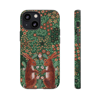 Woodland Hares | Tough Phone Case