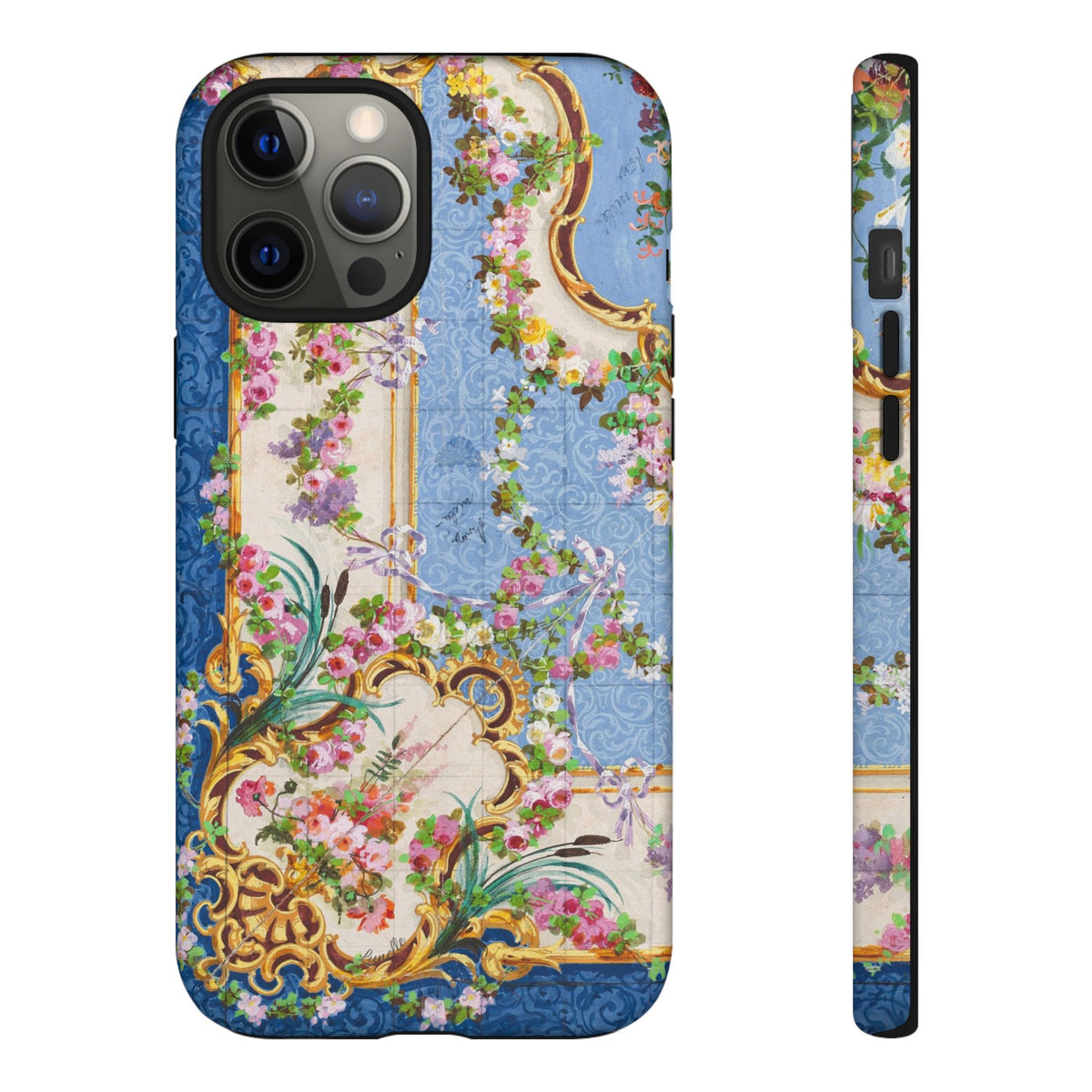 Vintage Floral Rococo | Tough Phone Case
