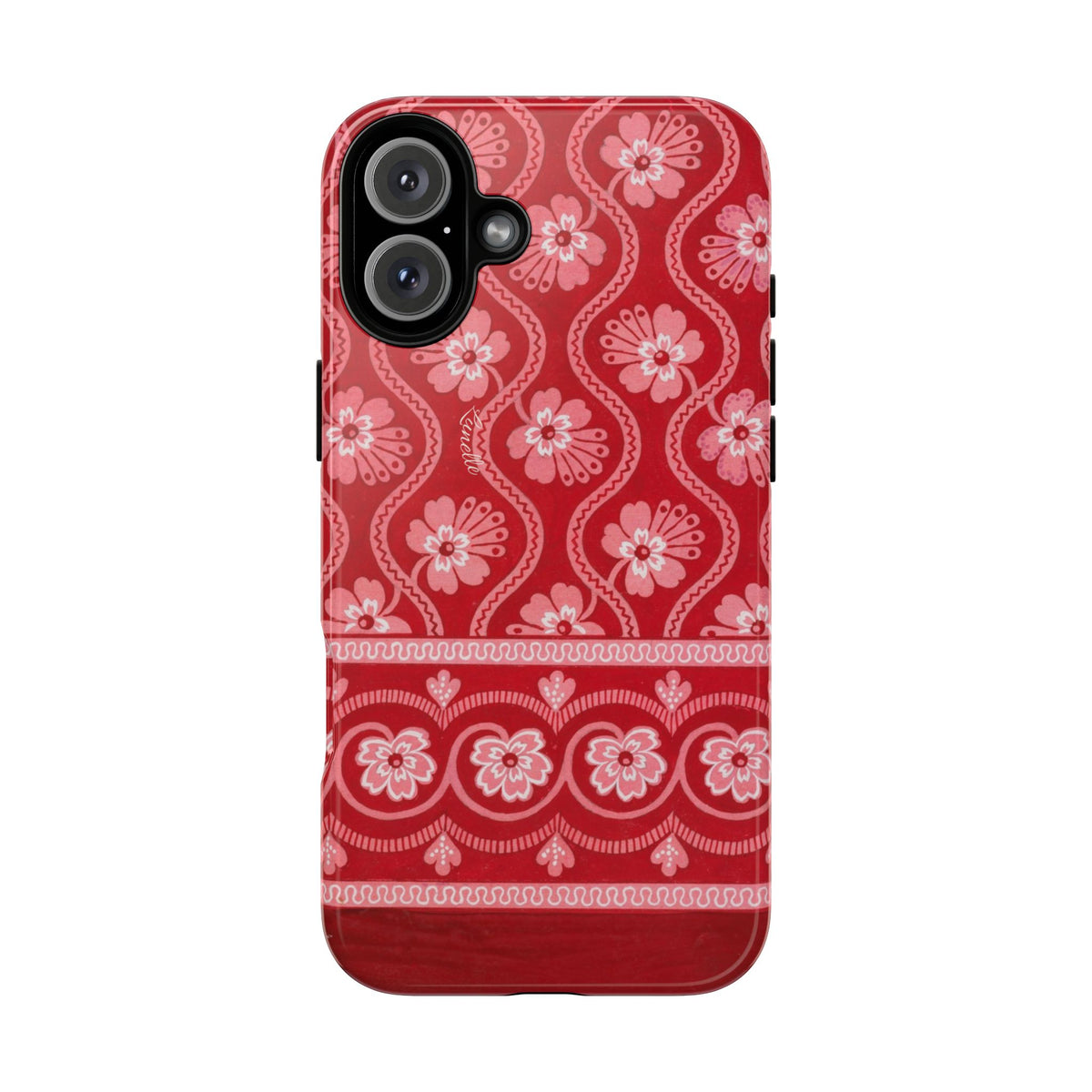 Crimson Floral | Tough Phone Case