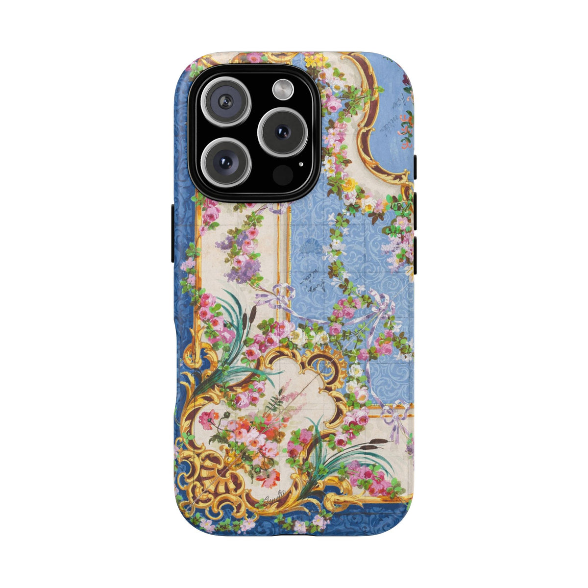 Vintage Floral Rococo | Tough Phone Case