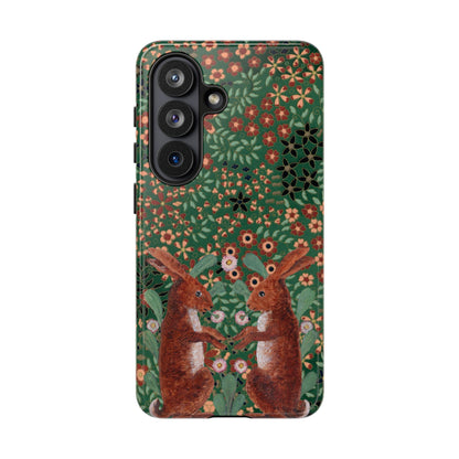 Woodland Hares | Tough Phone Case