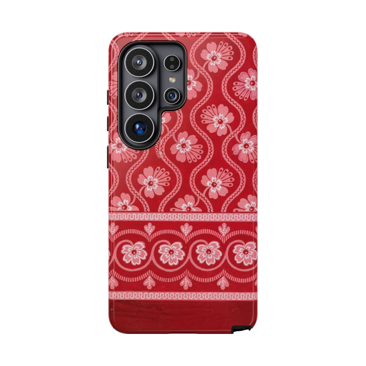 Crimson Floral | Tough Phone Case