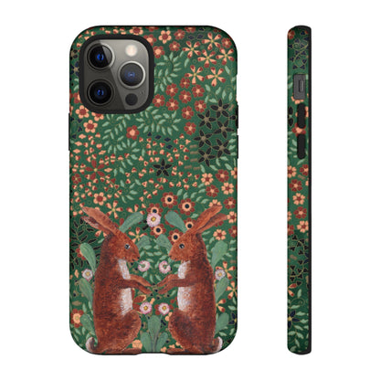 Woodland Hares | Tough Phone Case