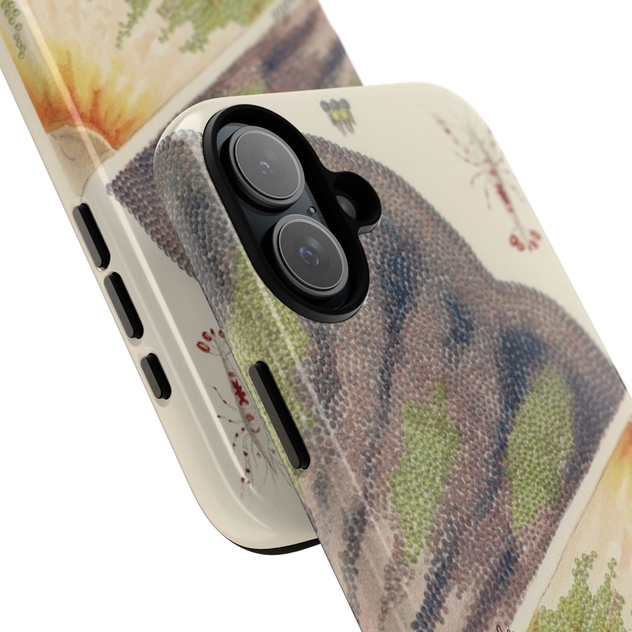 Vintage Clownfish Ocean Tough Phone Case