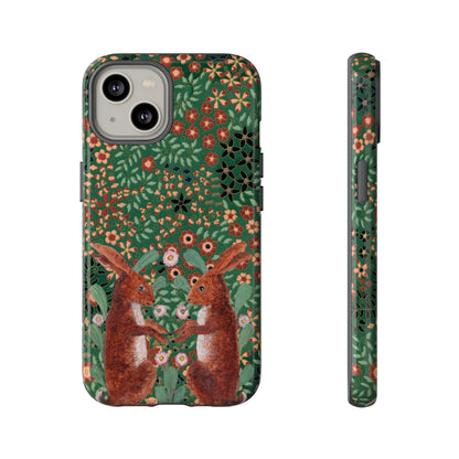 Woodland Hares | Tough Phone Case