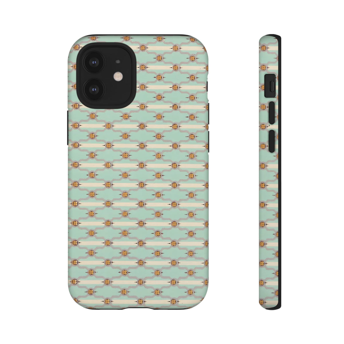 Vintage Daisy Pattern | Tough Phone Case