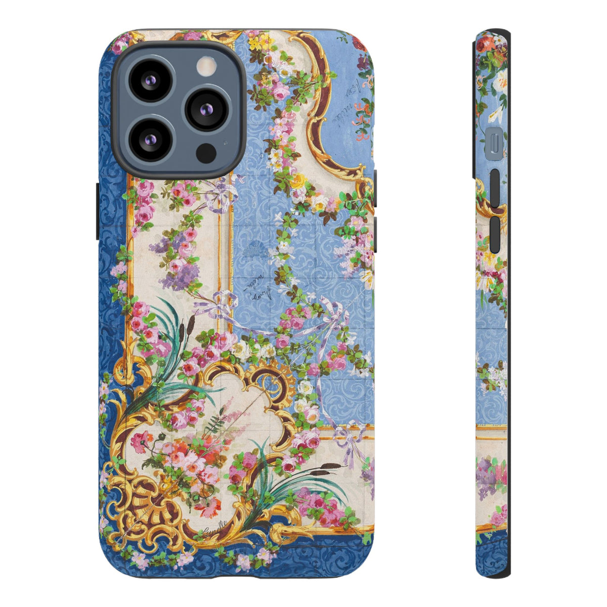 Vintage Floral Rococo | Tough Phone Case