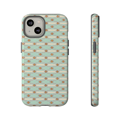 Vintage Daisy Pattern | Tough Phone Case