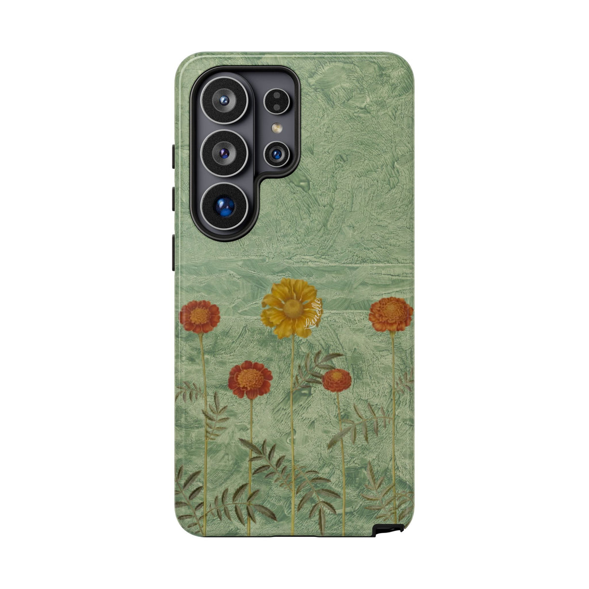 Sage Green Floral | Tough Phone Case