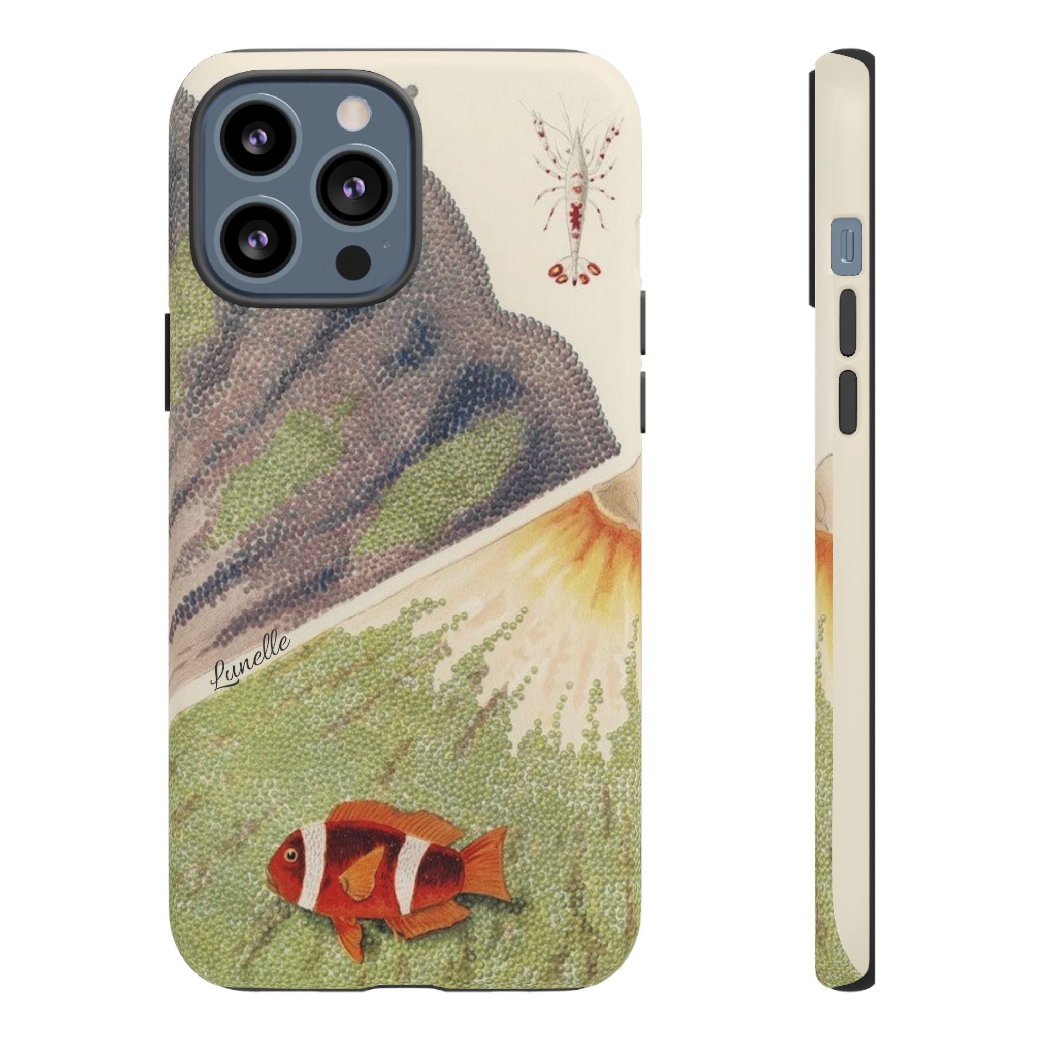 Vintage Clownfish Ocean Tough Phone Case