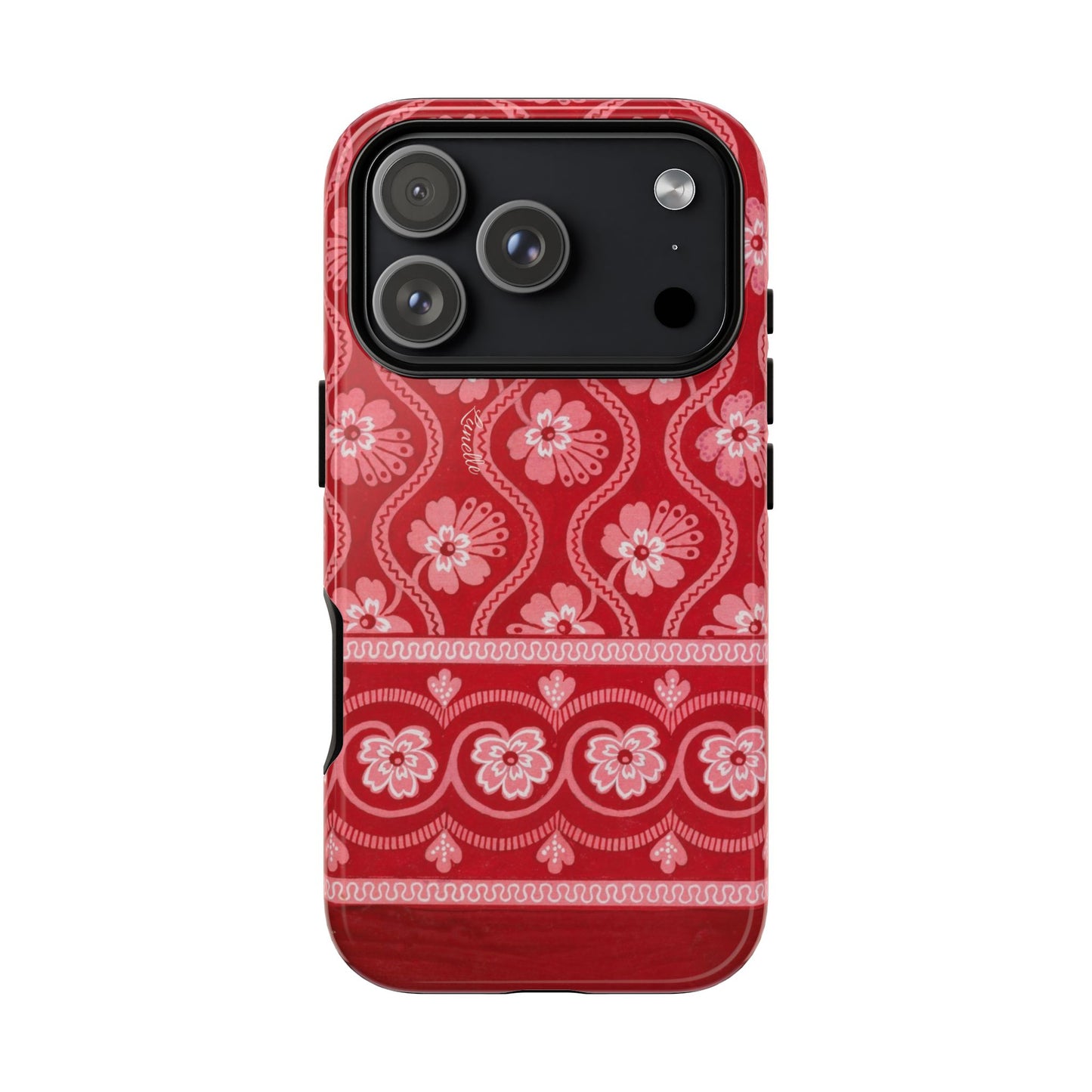 Crimson Floral | Tough Phone Case