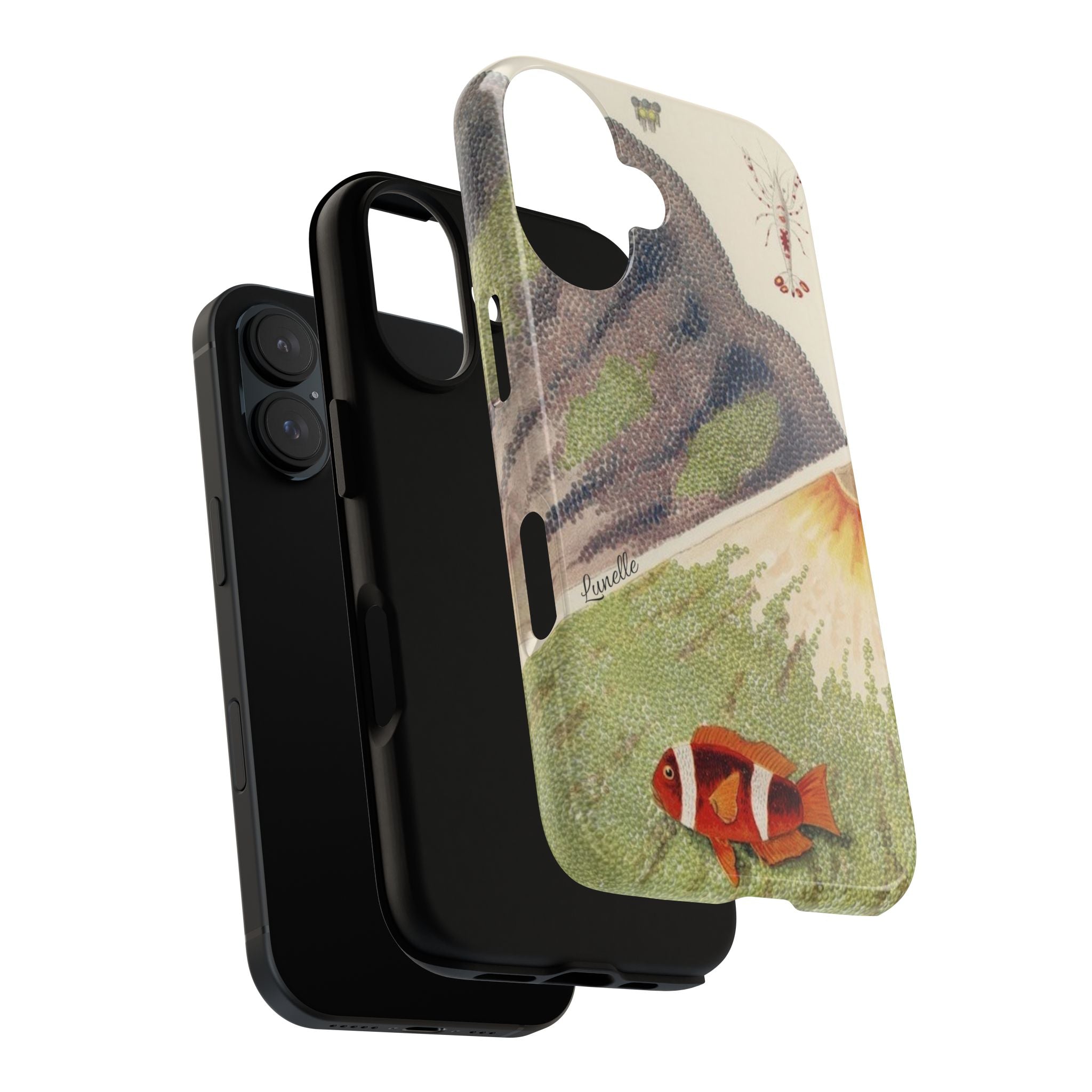 Vintage Clownfish Ocean Tough Phone Case