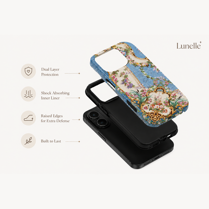Vintage Floral Rococo | Tough Phone Case