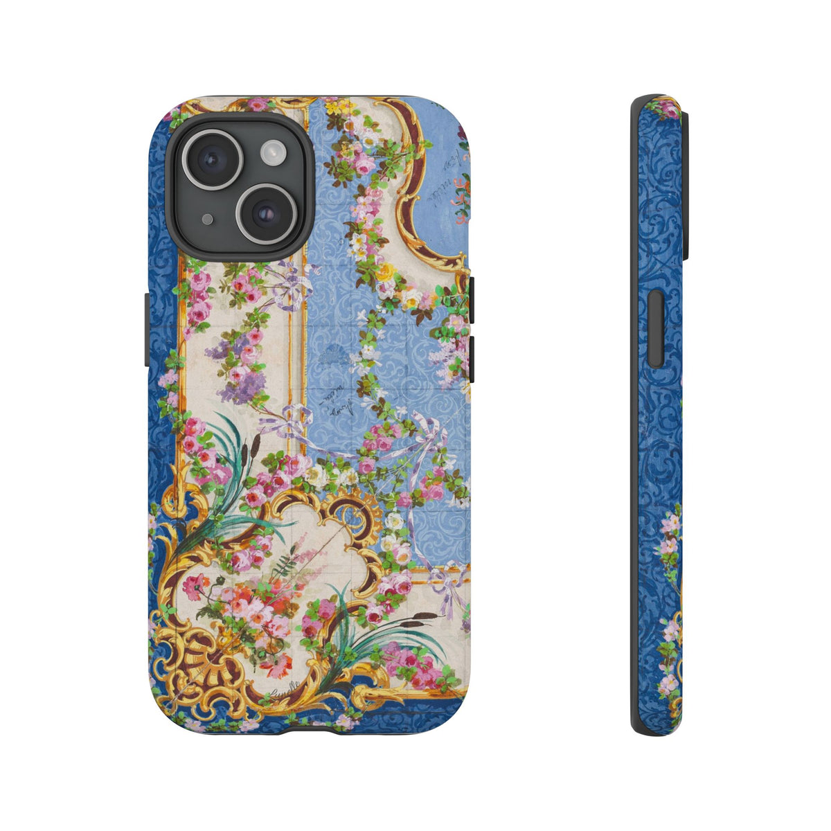 Vintage Floral Rococo | Tough Phone Case