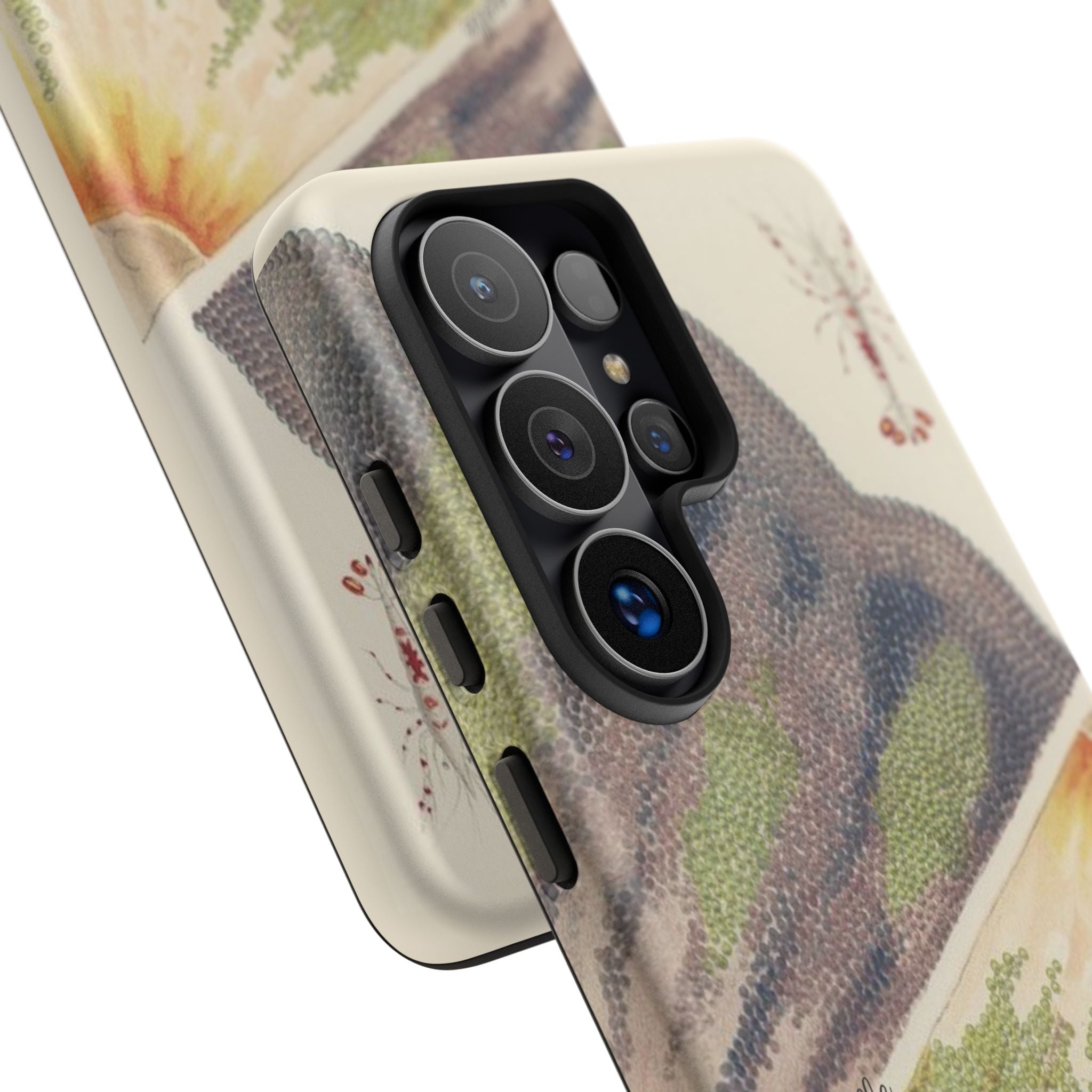 Vintage Clownfish Ocean Tough Phone Case