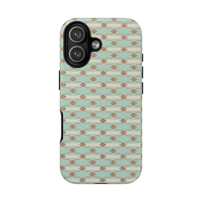 Vintage Daisy Pattern | Tough Phone Case