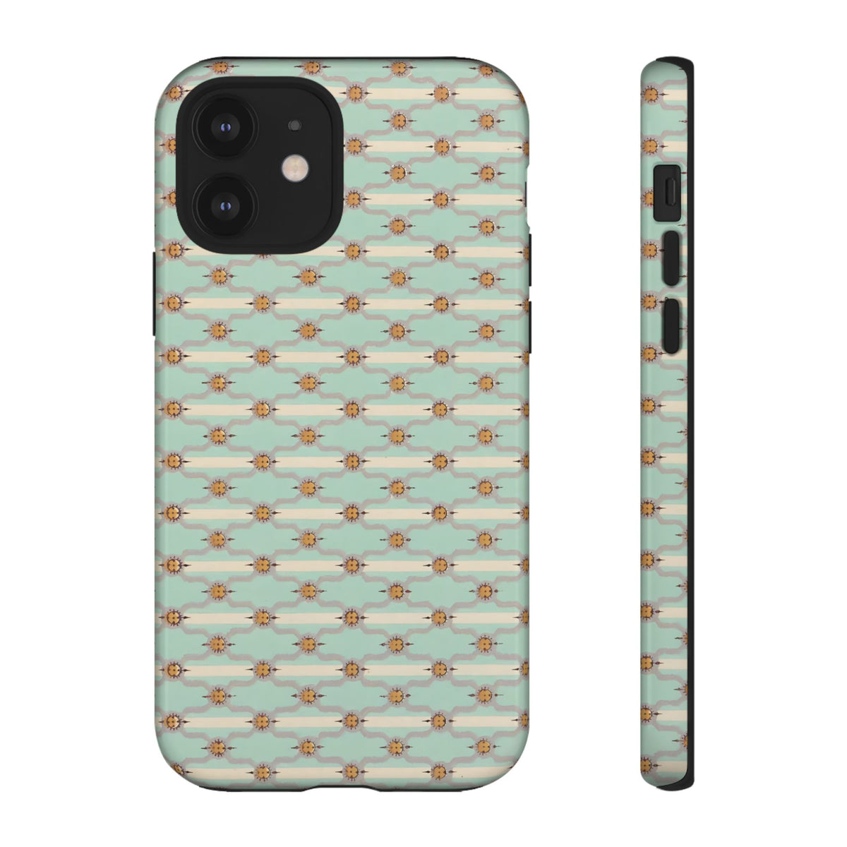 Vintage Daisy Pattern | Tough Phone Case