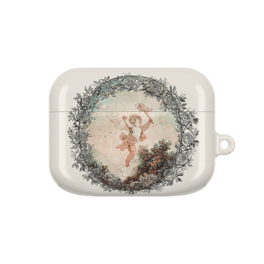 Cherub in Bloom | Vintage Angel AirPods Case